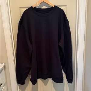 Carhartt Men's Navy Blue Original Fit Sweatshirt. Size 3XL Tall